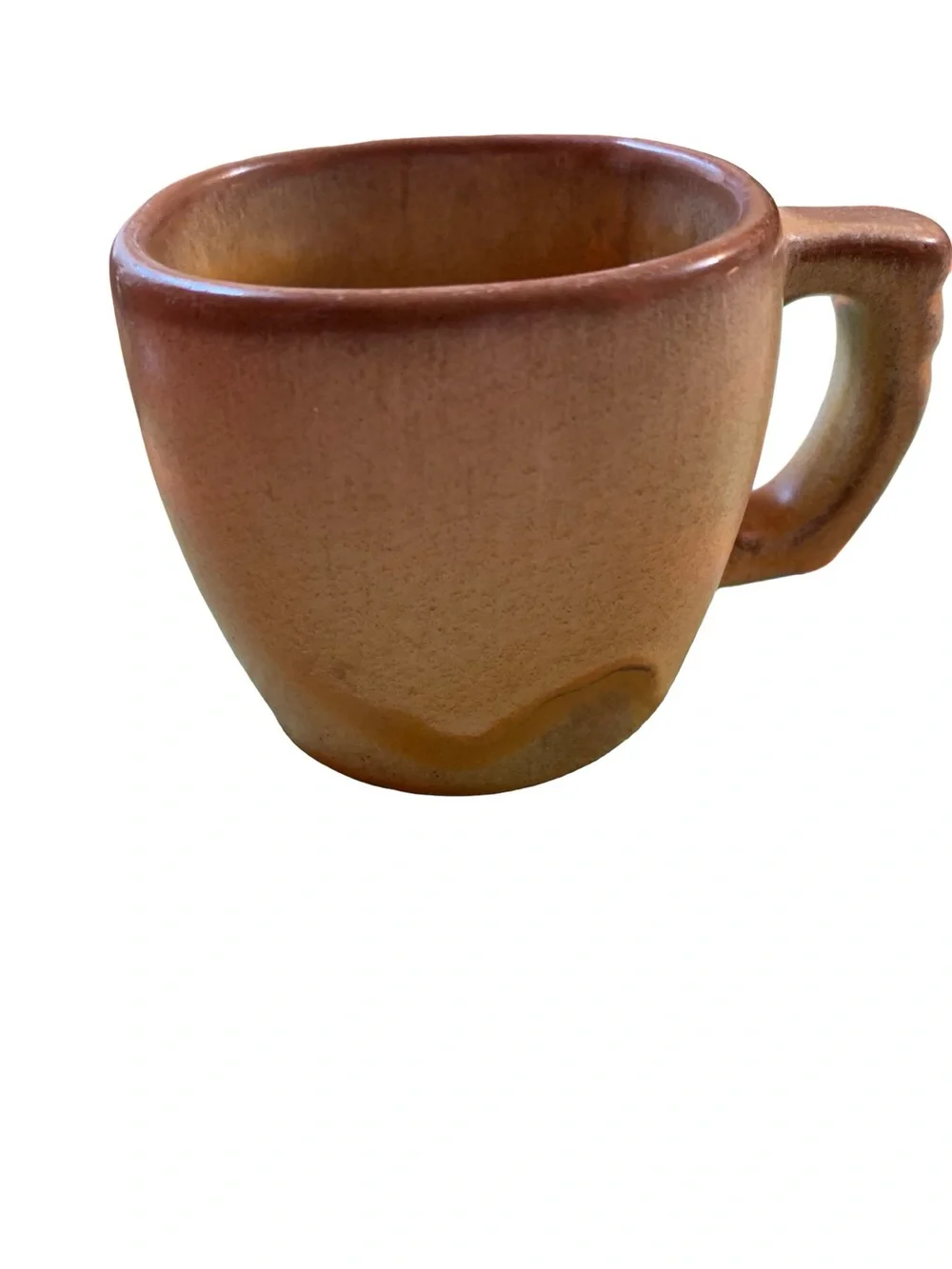 Set of 5 Vintage MCM Frankoma Plainsman Coffee Mugs 5C Desert Gold Brown Pottery